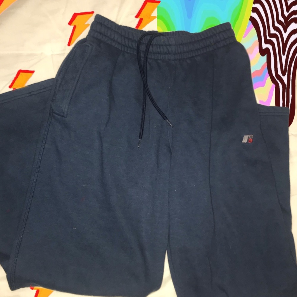 Blue skater sweat pants